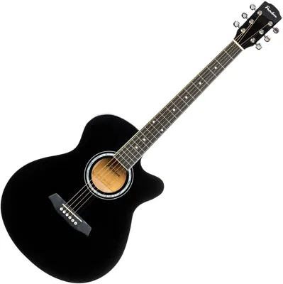 Produktbild von Pasadena PGC-10 Black Jumbo Akustikgitarre