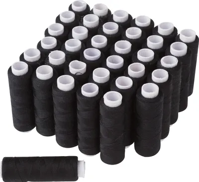 Produktbild von VBS XXL Nähgarn, 36 Rollen à 100 m Schwarz