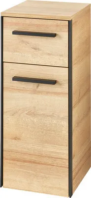 Produktbild von Unterschrank Pelipal Quickset 395 BxHxT 30 x 72 cm x 33 cm Frontfarbe eiche riviera