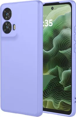 Obrázek produktu pro Pouzdro pro Motorola Moto G35 - Zadní kryt Phonesta Soft Silk Silikonový - Fialové