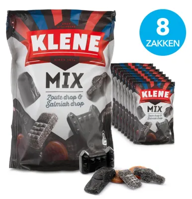 Produktbild von Klene salzige Salmiakmischung (8x 270gr)