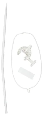 Produktbild von roba Himmelstange, Universal Himmelhalter, weiß, für Babybetten, für Betthimmel, rund, ca. 150cm