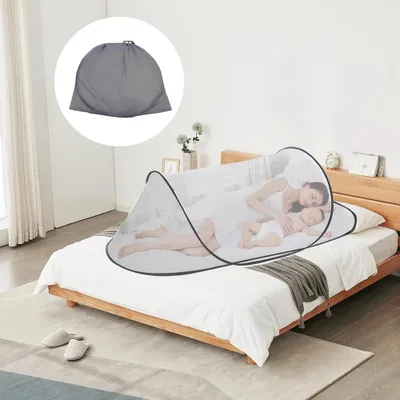 Zdjęcie produktu dla Muggennet Klapbaar - Ochrona przed owadami - Komfortowy sen - Ochrona 360 stopni - 200 x 80 cm - Biały