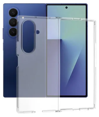 Produktbild von Techsuit - Clear Silicone Hülle für Samsung Galaxy Z Fold7 - transparent