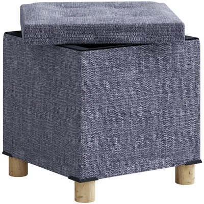 Produktbild von Stoff Sitztruhe Sitzbank Hocker Sizos M