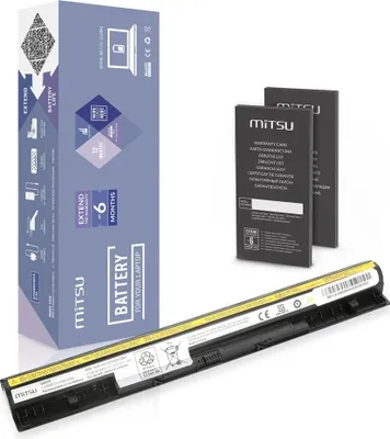 Produktbild von Mitsu Battery for Lenovo IdeaPad G500s, G510s, Z710 2200 mAh (32 Wh) 14.4 - 14.8 Volt