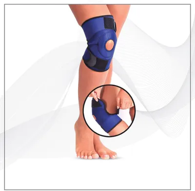 Image de Genouillère confort avec fermeture velcro MSDNB419-E