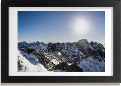 Produktbild von Bild 30x20 MDF-Rahmen, Wandkunst Winter in Tatra