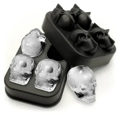Imagen del producto de Moldes para hielo y chocolate - 4 unidades.