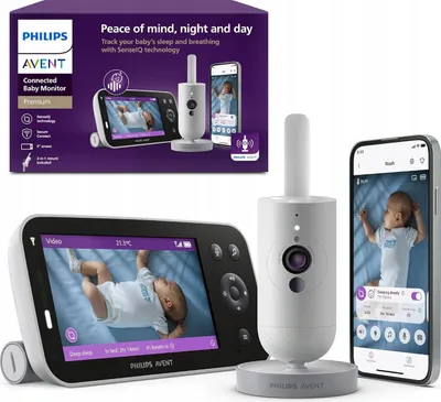 Image de PHILIPS SCD973/26 Avent Premium electronic nanny sleep tracking