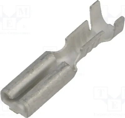Obrázek produktu pro 2x Konektor: plochý, 2,8 mm, samice, pro vodiče 0,5÷1 mm², 0,8 mm, pro kabely, 160626-2, izolovaný (ne)