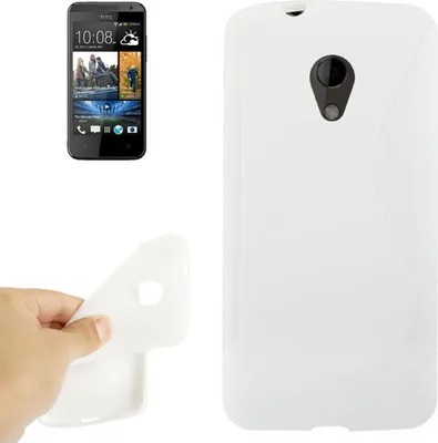 Produktbild von Handyhülle TPU-Schutzhülle für Handy HTC Desire 700 weiß