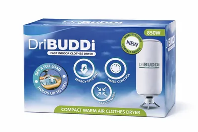 Produktbild von DriBUDDi Compact elektrischer Wäscheständer Wäschetrockner faltbar 850W