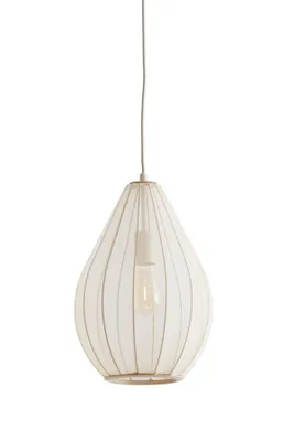Produktbild von Light & Living - Hängelampe ITELA - Ø28x40cm - Braun