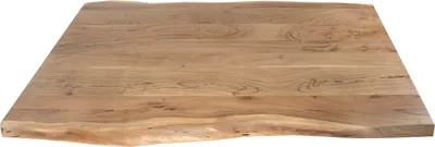 Produktbild von Esstisch Baumkante massiv Akazie Natur 260 x 100 Spider-Gestell silber TIM