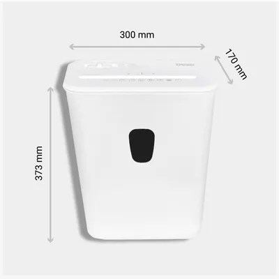 Obrázek produktu pro DESQ 20032 Skartovačka dokumentů - 8 listů - 4 x 38 mm - 15 l - Tichý provoz