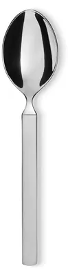 6 Tafellepfe aus Edelstahl, 19 cm, glänzend poliert