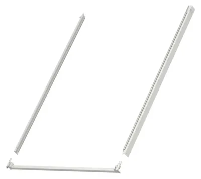 Produktbild von Rahmenprofil und Unterrahmen VELUX 134x140 cm, grau, für Dachfenster - ZWC UK08 0000