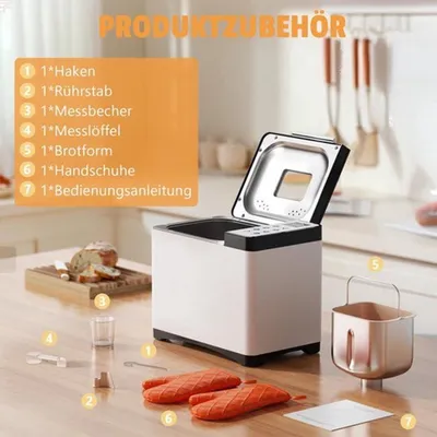 Image de Machine de cuisson en acier inoxydable, avec 20 programmes et une capacité de 1000g