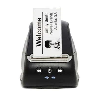 Produktbild von DYMO Etikettendrucker LabelWriter 550 Turbo | Etikettendrucker mit Hochgeschwindigkeits-Thermodirektdruck | automatische Etikettenerkennung | druckt Versandetiketten und mehr | EU-Stecker