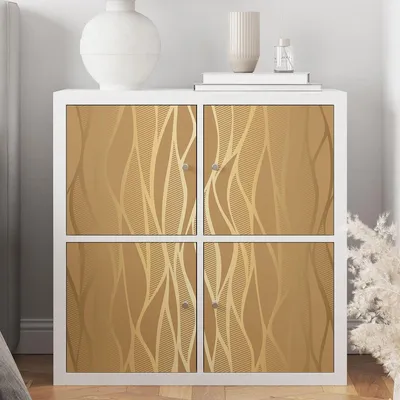 Produktbild von M?belaufkleber – Lumaléa – Design – Aufkleber + GLANZSCHUTZ – 2er-Set – 25 x 25 cm