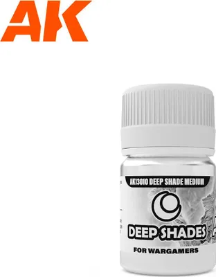 Zdjęcie produktu dla AK Interactive Deep Shades Deep Shade Medium 30 ml