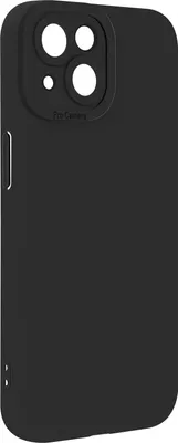 Zdjęcie produktu dla Avizar, silikonowe etui SoftGlow do Apple iPhone 15, chroniące aparat, czarne