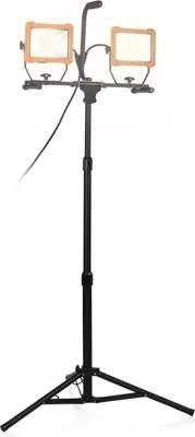Produktbild von Smartwares FCL-80114 Innen- und Außenbereich LED-Arbeitsscheinwerfer, 60 W, LED, 2 Glühbirne(n), 6 kg, IP65, Schwarz, Gelb