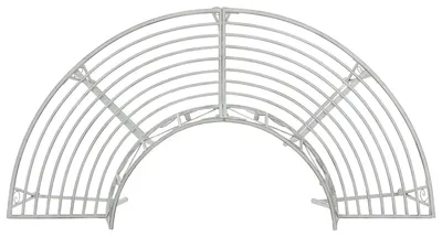 Image de Banc de jardin en acier pour 4 personnes