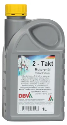 Produktbild von DBV 2-Takt-Öl (vollsynthetisch) 20 x 1-Liter-Dose