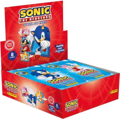 Produktbild von Panini Sonic The Hedgehog Trading Card – FLOW PACK 18er DISPLAY