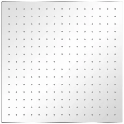 Immagine prodotto di Soffione per Doccia a Pioggia 2pz Acciaio Inossidabile 40x40cm