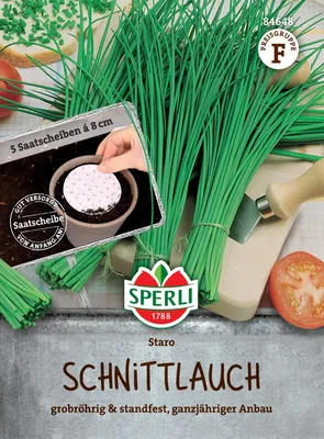 Produktbild von Sperli-Samen Schnittlauch Staro, Saatscheiben