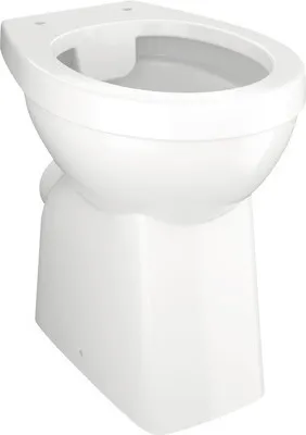 Produktbild von form&style Stand-WC AMARI Hybri offener Spülrand Erhöht weiß ohne WC-Sitz