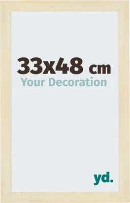 Produktbild von Bilderrahmen, 33x48 cm, Sand Gewischt, MDF, Mura