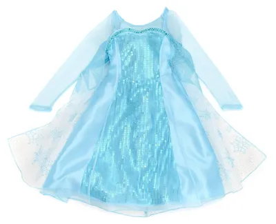 Produktbild von Disney Store Official - Die Eiskönigin - Völlig unverfroren - Königin ELSA - Kostüm für Kinder - Outfit für Kostümpartys, Halloween und Rollenspiele, 5-6 Jahre – Größe 110-116