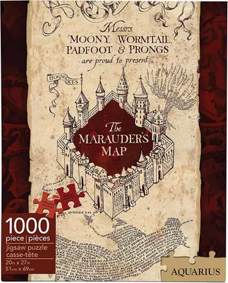 Zdjęcie produktu dla Harry Potter Puzzle Mapa Śmierciożerców (1000 elementów)
