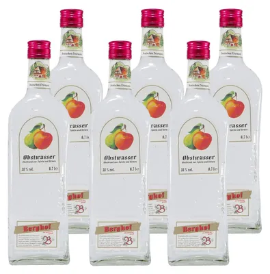 Produktbild von Berghof Obstwasser (6 x 0,7L)