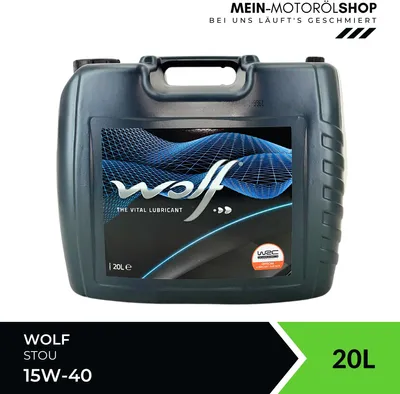 Produktbild von Wolf STOU 15W-40 20 Liter