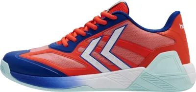 Produktbild von Hummel Algiz 25ICON Indoor Handballschuhe Sneaker rot/blau/weiß 228058-3217, Schuhgröße:38.5 EU