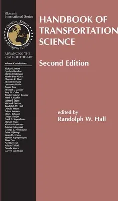 Obrázok produktu pre Handbook of Transportation Science