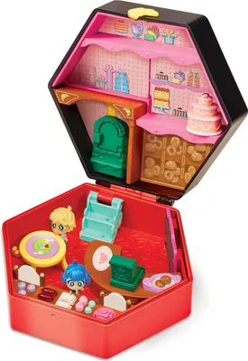 Zdjęcie produktu dla BANDAI - Cudowna biedronka - Chibi Boulangerie Mini Universe - Minifigurki Marinette i Adrien w zestawie - P50551