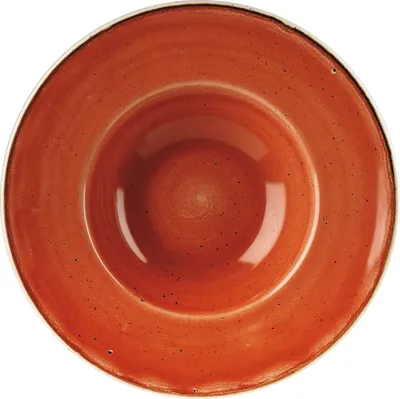 Produktbild von CHURCHILL Stonecast Spiced Orange Teller tief, ø: 240 mm