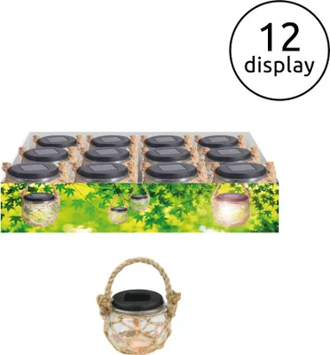 Produktbild von GLOBO 33582-12 Solarleuchte Kunststoff, LED