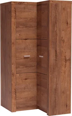Produktbild von Masseno Drehtürenschrank ZERI 106/192/58 cm 2-türig Braun