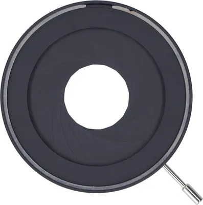 Immagine prodotto di Diaframma a iride regolabile 2-50 mm microscopio adattatore lente ottica
