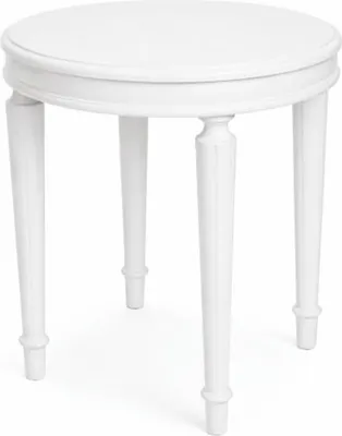 Produktbild von Casa Padrino Luxus Barock Beistelltisch Weiß H. 55 cm - Barock Möbel