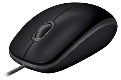 Immagine prodotto di Mouse USB "Levitantes Leise", colore nero, design ergonomico, ideale per l'ufficio e per lavorare in silenzio.