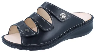 Immagine prodotto di Finn Comfort Carcina muli da donna, pelle, nero, NUOVO - Muli da donna / separatori di punta, nero, pelle (nappaseda)
