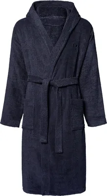 Produktbild von Chiemsee uni župan s kapucňou 100% bavlna S - XXL tmavo modrá, Veľkosť oblečenia:S